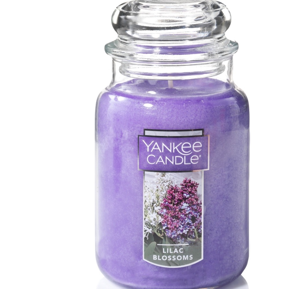 Yankee Candle Purple Lilac Blossoms Scented Jar 22oz